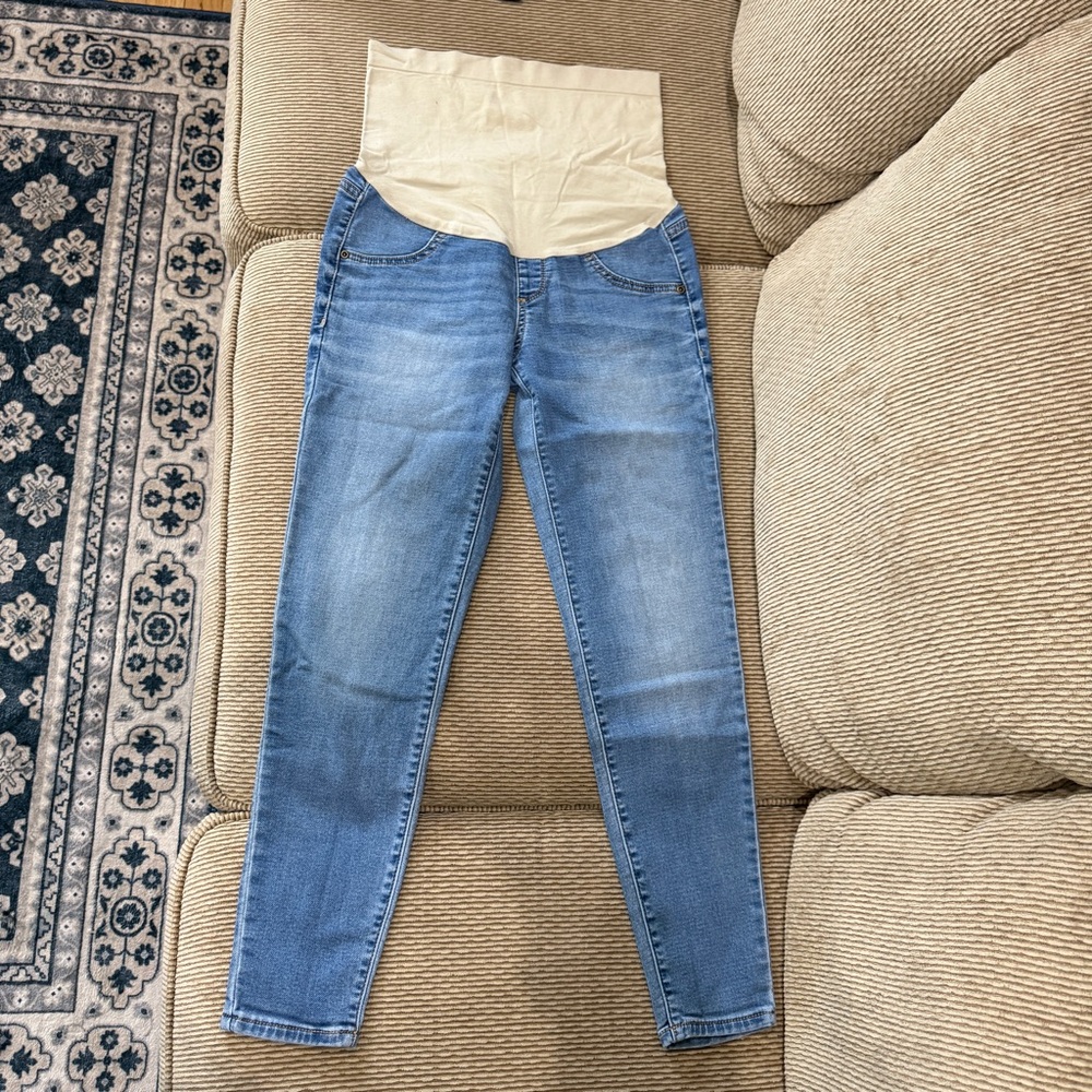 Blue Maternity Jeans